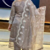 Beige-Organza-Suit-set-img1